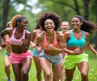 Group workout in the park promoting social fitness – FitCareTips