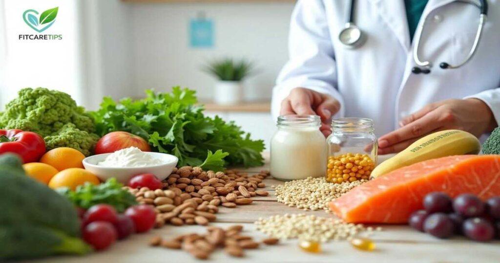 Nutrition Assistance with supplements and daily vitamins highlighting essential nutrition support – FitCareTips